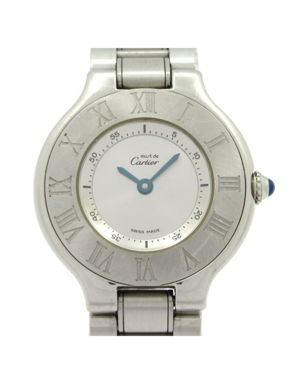 Cartier Watch Must Silver